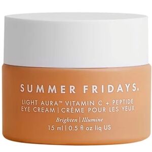 Summer Fridays Light Aura Vitamin C + Peptide Eye Cream - Orange